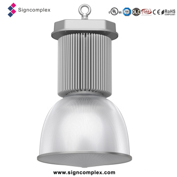 China Factory Direct PC Cover Outdoor IP65 250W UL LED High Bay Light